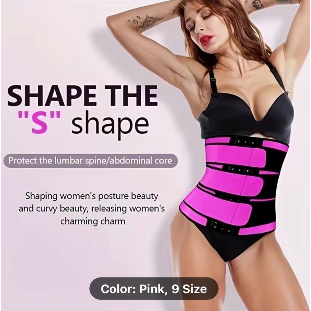 Women's Sports Body Shaping Belt, Fitness Belt, Sweat Absorption Tummy Control